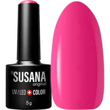 Lak na nehty SUSANA PINK 521 HYBRIDNÍ LAK INTENZIVNÍ RŮŽOVÁ