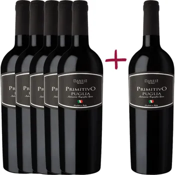 Víno Danese Primitivo Puglia I G T 0,75 l