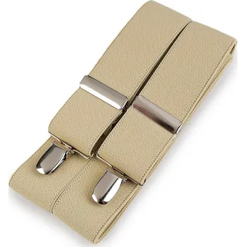 Kšandy Šle šíře 3,5 cm délka 120 cm, střední, 12 béžová světlá