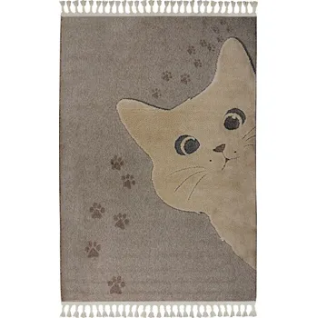 Koberec Dětský kusový koberec My Fano 396 Cats, 120x170, hnědá, dětský pokoj, Obsession - 1 rok na vrácení + DOPRAVA ZDARMA k Vám i zpět