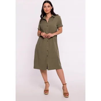Dámské šaty Ležérní midi košilové šaty BeWear velikost L