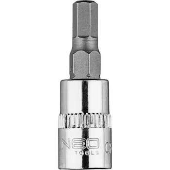 Šestihranný nástavec H5 na hlavici 1/4, krátký, 37 mm NEO Tools