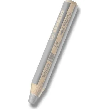 Pastelka STABILO woody stříbrná 880/805