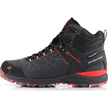 Pánská treková obuv Pánská outdoorová obuv ALPINE PRO TORE 45 Černá, Červená