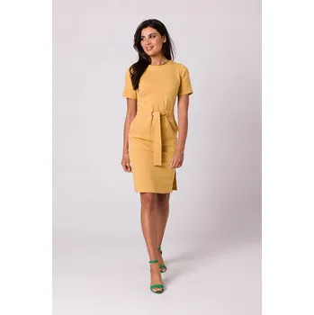 Dámské šaty Ležérní pletené midi šaty BeWear velikost M