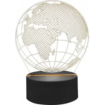 Lampička LED Lampička - Globus - 7 různých barev - USB - P108