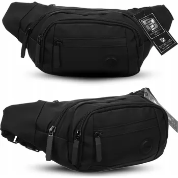 Ledvinka Ledvinka Bad&Bags černá unisex s prostorem pro telefon