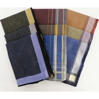 Látkový kapesník Polášek Holešov Pánské kapesníky tmavé mix 3996 100% bavlna