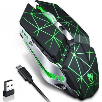 Myš Nabíjecí bezdrátová myš Q15 RGB