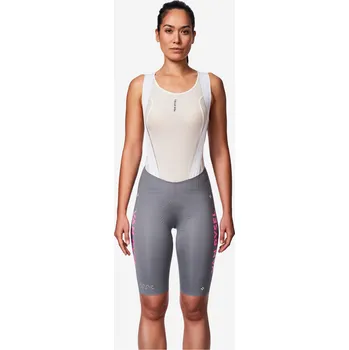 Cyklistické oblečení VAN RYSEL Dámské kraťasy na silniční cyklistiku RCR-R 2 M ŠEDÁ