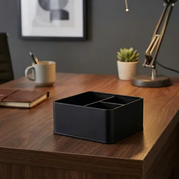 Úložný box Organizér / kovový koupelnový box na kosmetiku KLEINE WOLKE Treasure 30 cm