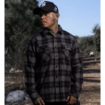Pánská košile košile pánská SULLEN - DIAMOND - FLANNEL - 5XL
