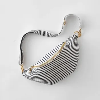 Ledvinka Proužkovaná ledvinka bílá/modrá