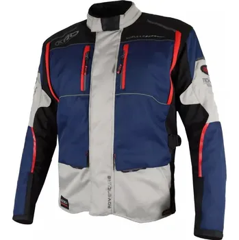 Moto bunda Bunda na moto Xrc Winkle 2.0 Wtp men adventure grey/black/blue/red - 4Xl / modrá