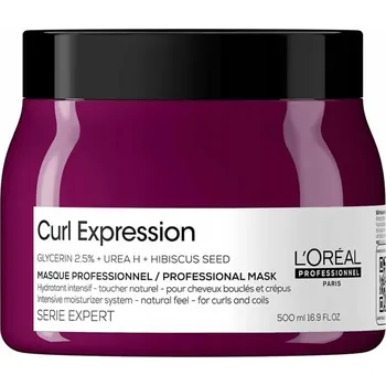 Vlasová regenerace L'Oreal Serie Expert Curl Expression maska na vlasy 500 ml