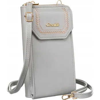 Kabelka 4U Cavaldi kabelka přes rameno eko kůže šedá