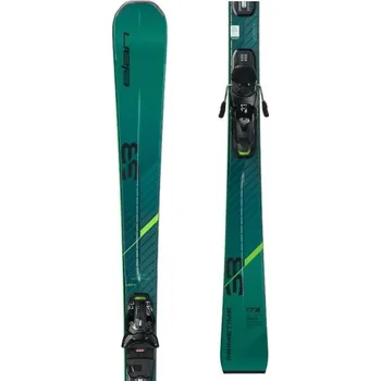 Sjezdové lyže Sjezdové lyže Elan PRIMETIME 33 SX + ELX 11.0 179 Tmavě zelená, Černá, Zelená