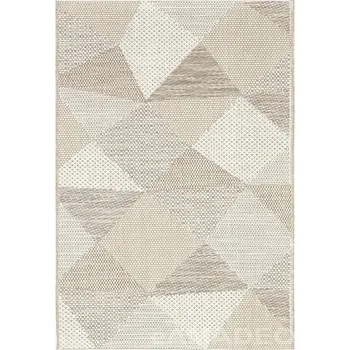 Koberec Spoltex Venkovní kusový koberec Prisma 47162-565 - béžový - 60x110