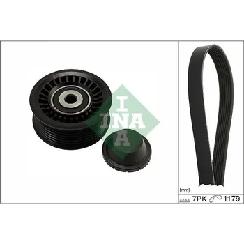 Auto-moto Sada žebrovaných klínových řemenů Schaeffler INA 529 0585 10