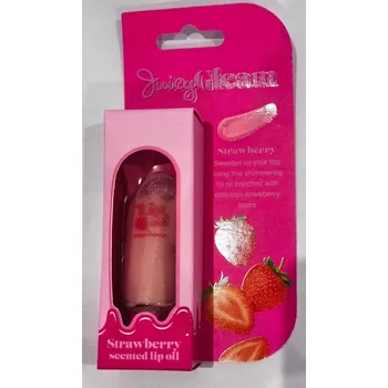 Přípravek na rty Olej na rty s vůní jahoda Juicy Gleam 4 ml