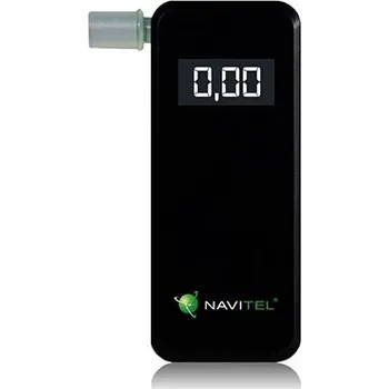 IP kamera Alkohol tester Navitel elektrochemický černý s digitálním displejem + 5 náustků