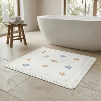 Protiskluzová podložka Protiskluzová podložka do sprchy KLEINE WOLKE Beach 55 x 55 cm