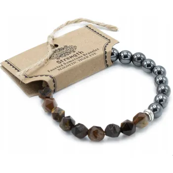 Náramek Magnetický náramek Tygří oko - Síla