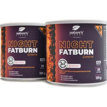 Spalovač tuku Natures Finest Night fat burn extreme 2 x 125g duopack