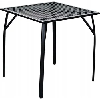 Zahradní stůl Kovový čtvercový stůl Tradgard 70 x 70 x 72 cm