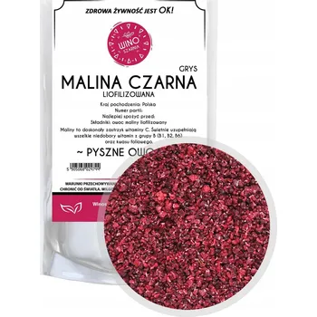 Sušené ovoce MALINA černá drť lyofilizovaná - lahodné ovoce lyofilizované - 50g