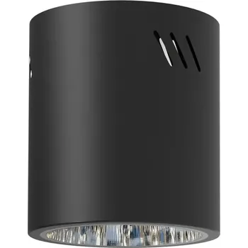 Stropní svítidlo přisazené Milagro 60 W E27 12,5 cm černé