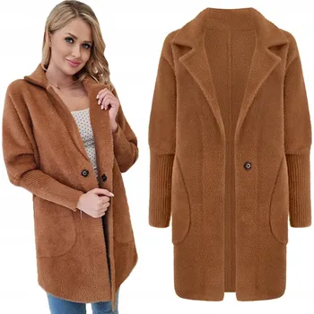 Dámské spodní prádlo Soprato dámský kabát oversize 71008 přechodný podzim zima univerzální