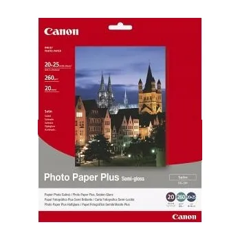 Fotopapír Fotografický papír Canon SG-201 20x25 cm, 260 g/m², 20 listů, polomatný