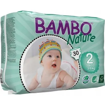 Plena Bambo Nature 2 mini dětské Plenky (3-6 kg, 30 ks )