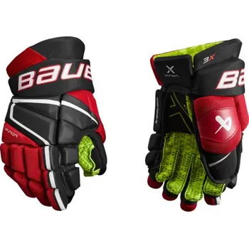 Hokejové rukavice Bauer Rukavice Bauer Vapor 3X JR, Barva BKW, Velikost 10 942041