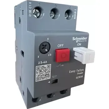 Příslušenství k čerpadlu Schneider TeSys E GZ1E08 spouštěč motorový TVS 2,5-4A