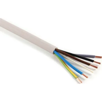 elektrický kabel Šňůra H05VV-F 5x1.5 (CYSY)