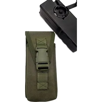 Pouzdro pro rychloplničku ODIN molle - zelená (Double M4 mag pouch for Odin)