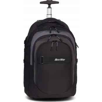 Městský batoh BestWay Evolution Roller batoh na kolečkách 21L - černý