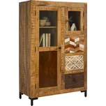 Vitrína Aloka se třemi zásuvkami - Black Red White - BRW 95x147 cm