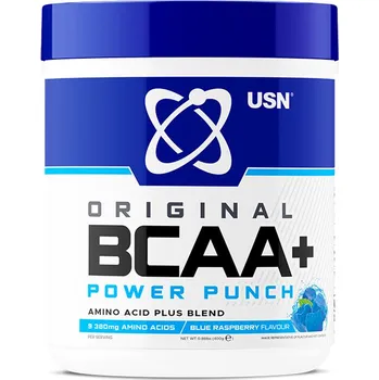 Aminokyselina USN BCAA Power Punch 400 g meloun Příchuť: modrá malina