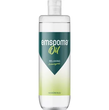 Masážní přípravek EMSPOMA OIL Relaxing Lemongrass masážní olej 500ml