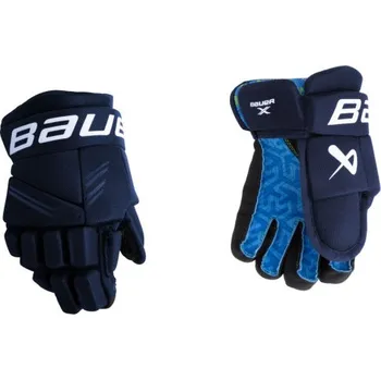 Hokejové rukavice Bauer Rukavice Bauer X YTH, Barva NAV, Velikost 9 996808