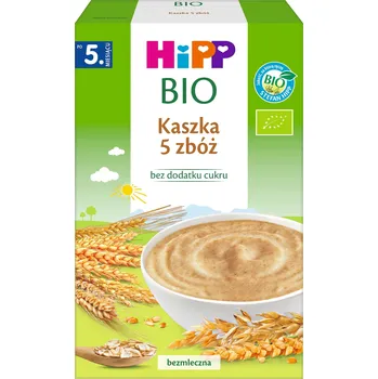 HiPP BIO kaše 5 obilovin bez mléka od 5. měsíce 200g