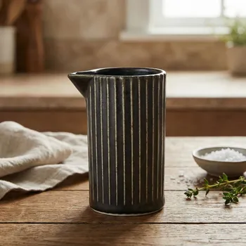 Konvička na mléko VERLO Plisse – mlékovka 100 ml