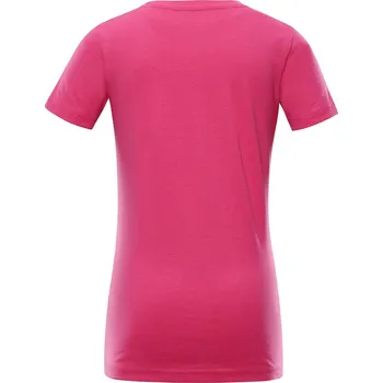 Dětské triko Alpine Pro MATTERO 3 - tmavě růžová / 152/158