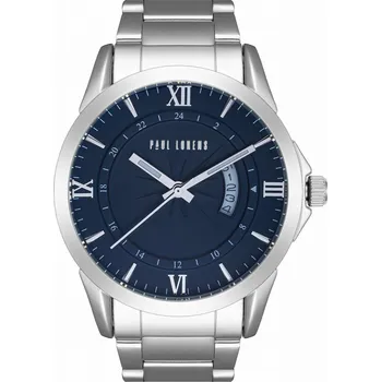 Hodinky Pánské hodinky Paul Lorens TRISTOR stříbrné na náramku