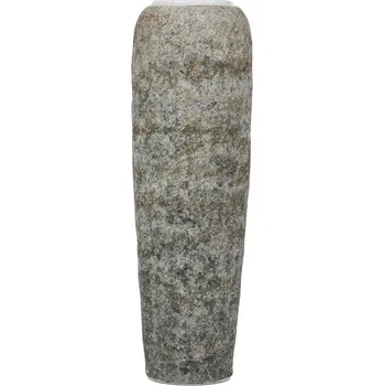 Váza Váza keramická - výška 120 cm, šedo-béžová Barva: šedá