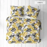 BAVLNĚNÉ LOŽNÍ POVLEČENÍ SEERSUCKER 160X200 CM, 2 KS 70X80 CM VZOROVANÉ