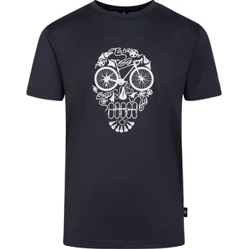 Pánská móda DARE 2B Dětské sportovní tričko Amuse II Skull 3 ROKY MODRÁ|ŠEDÁ